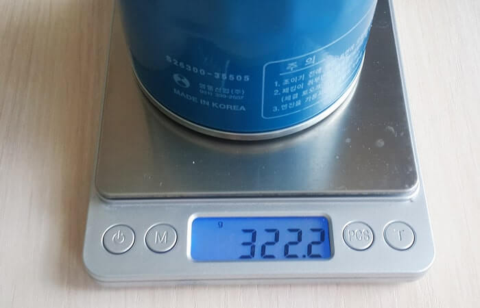 Вес масленого фильтра Киа Рио 3 PRODUCT LINE 2 находится в пределах 322-325 грамм