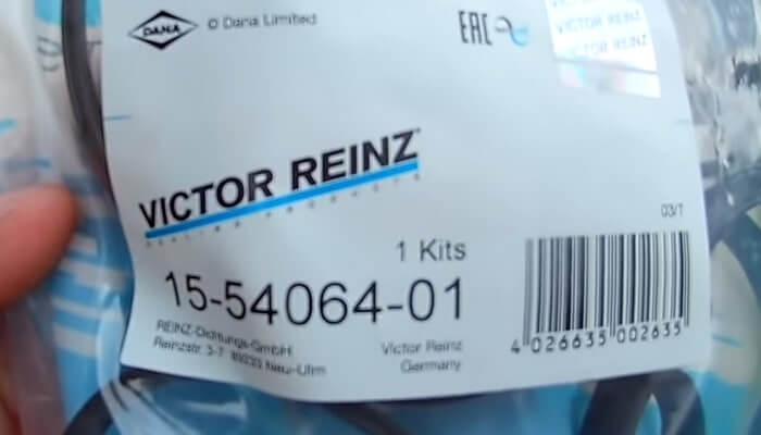 Артикул прокладки клапанной крышки Хендай Солярис от компании VICTOR REINZ