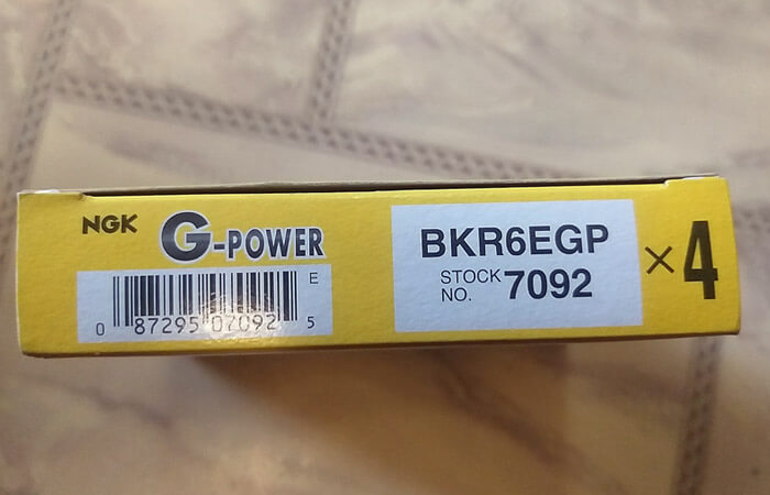 Платиновые свечи NGK серии G-POWER NGK IFR6T11 (4589) для Лады Весты