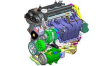 Изображение двигателя Киа Рио 4